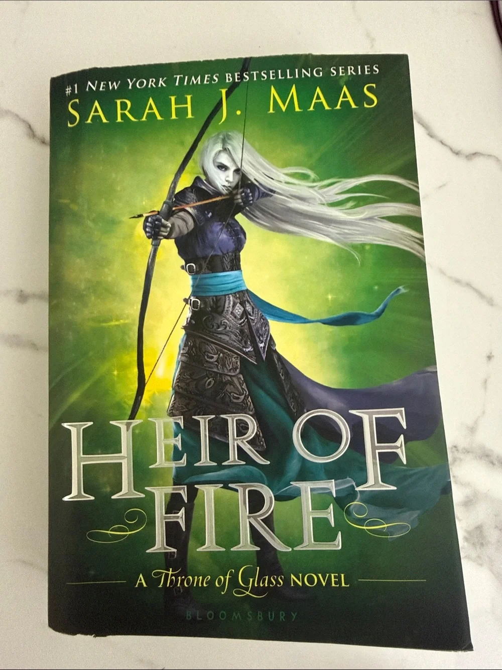 Heir of fire - Throne of glass - first paperback printing - factory miscut